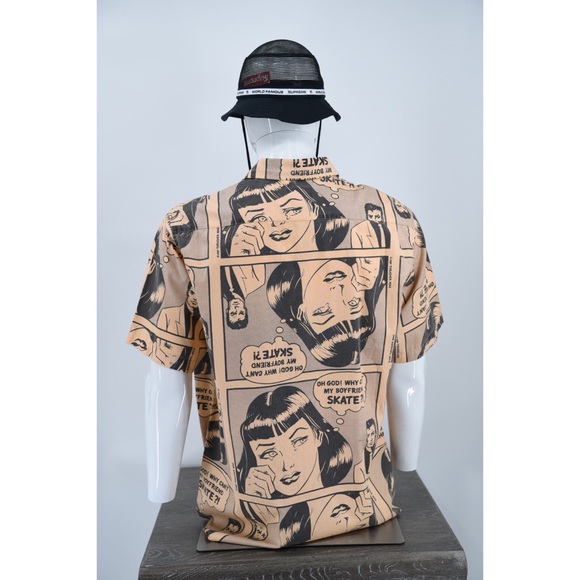 NEW Supreme Thrasher Boyfriend Button Down Shirt
